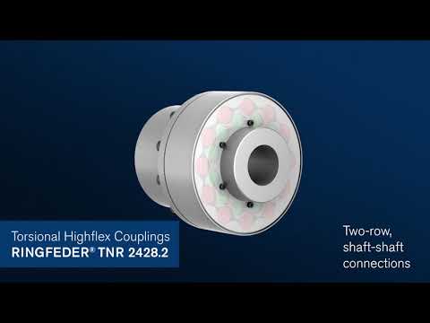 Torsional Highflex Couplings RINGFEDER® TNR – Different Coupling Designs