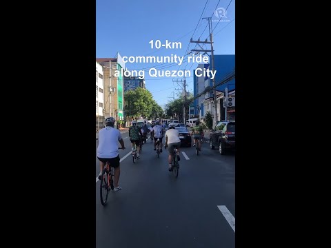 Labor Day Bike Ride in Quezon City