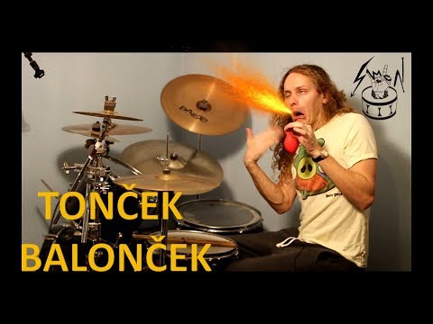 TONČEK BALONČEK mamici nagaja - otroška pesmica z bobni