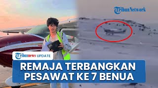 Remaja AS Berusia 19 Tahun Ditahan seusai Mendarat Tanpa Izin di Antartika, Rekor Terbang ke 7 Benua