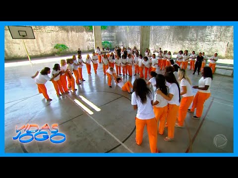 Rita e Regina brigam feio no presídio | VIDAS EM JOGO