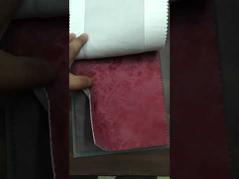 Printed robotic suede fabric