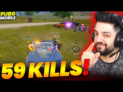 59 KILLS !! YENİ MODUN KİLL REKORU PUBG Mobile