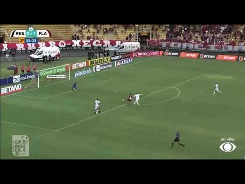 gol do André Resende 0 x 2 Flamengo cariocão 2023
