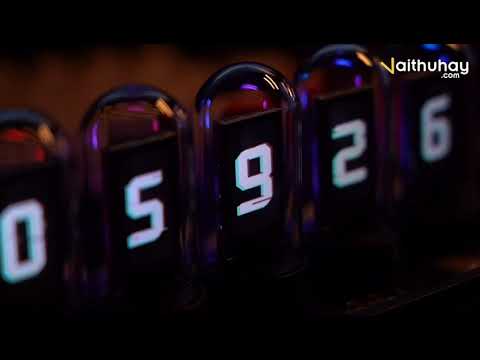 Đồng hồ ống thủy tinh LCD IPS Nixie Tube - Phụ kiện DIY Sáng tạo