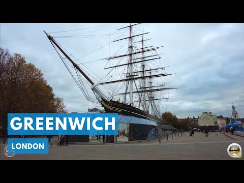 Walking tour of Greenwich town centre | South East London | [4k]