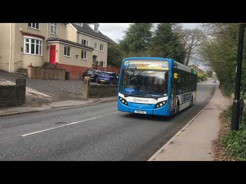 Stagecoach Sheffield 36409 heads along Middlewood Road North with a SL1 service to Middlewood