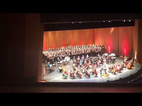 LBUSD Honor Choir with the Long Beach Symphony Jan 31, 2018