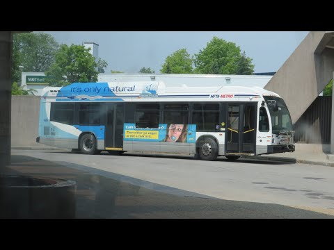 NFTA METRO RIDE ROUTE 18 INBOUND [FULL ROUTE] BUS 1809 - 2018 NOVABUS LFS CNG