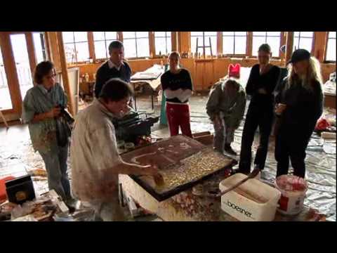 experimental acrylic paint