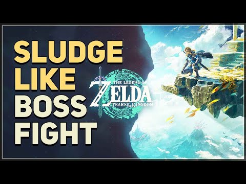 Sludge Like Boss Fight Legend of Zelda Tears of the Kingdom
