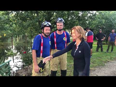 Lendavainfo.CoM // Ministrica Tanja Fajon in HR minister Gordan Grlić Radman na Hotizi (8.8.2023)