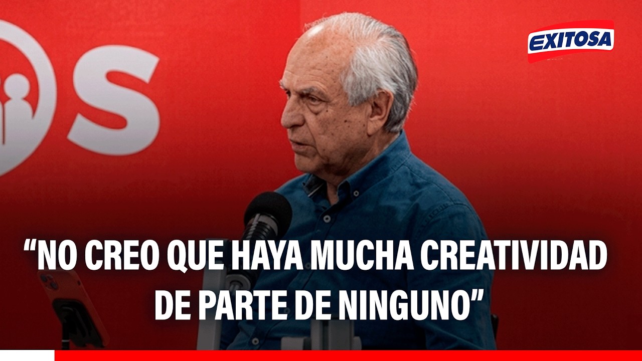 🔴🔵 Francisco Diez-Canseco no espera mucho del debate y le gustaría que se hable de corrupción