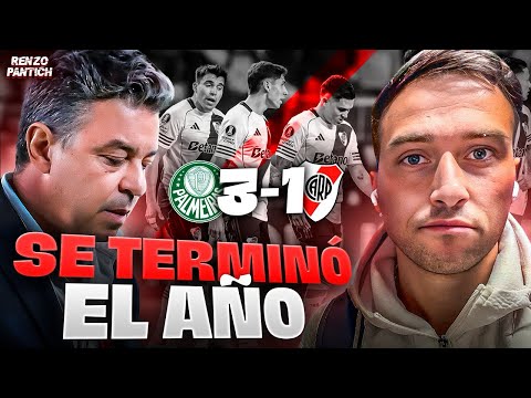 🤬🏆 RIVER lost 3-1 against PALMEIRAS and once again did NOT live up to the MILLIONAIRE HISTORY