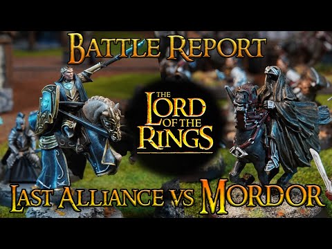 Mordor Vs Last Alliance! ~ Conquest Champions Season 3 ~ Middle Earth SBG Battle Report