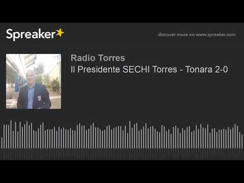 Il Presidente SECHI Torres - Tonara 2-0