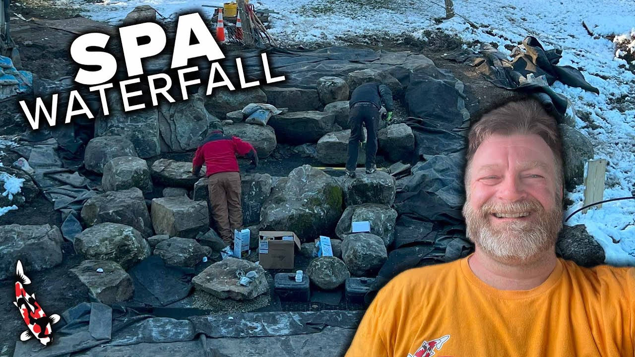 Building a Waterfall at a SPA!