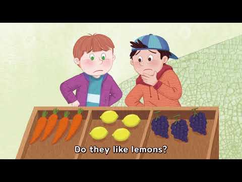 Let's Smile 3 Unit 8 Chant - Fruits and Vegetables