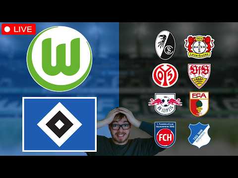 VfL Wolfsburg - Hamburger SV ( & Konferenz) / Bundesliga Watchalong LIVE