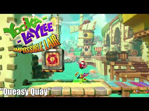 Yooka Laylee and the Impossible Lair Soundtrack Ost - Queasy Quay