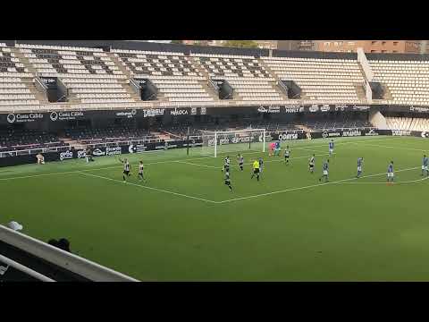 Gol de penalti del Cartagena B al Mar Menor (23/10/22)