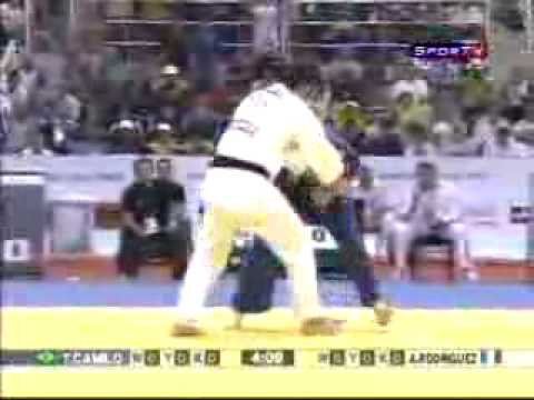 Tiago Camilo BRA vs Anton Rodriguez FRA - Mundial Judô 2007