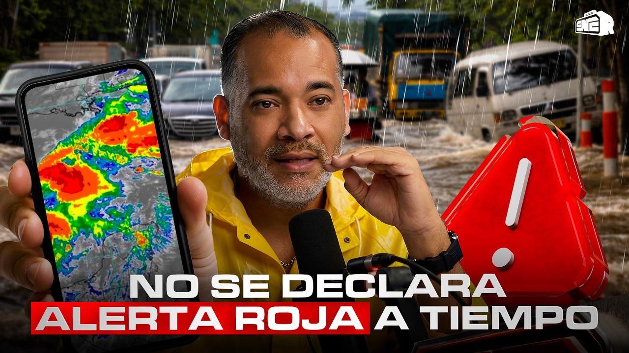 ¡SANTO DOMINGO INUNDADO! BRITO SE RIEGA POR NO DECLARARSE ALERTA ROJA A TIEMPO