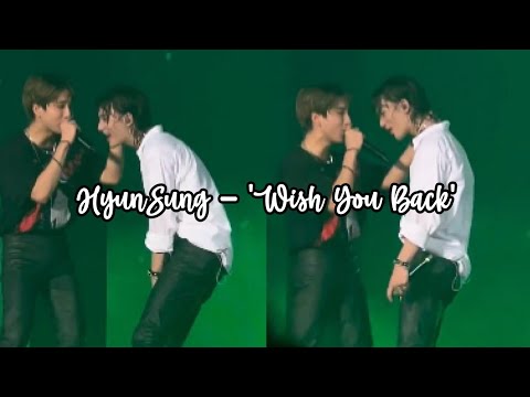 Han and Hyunjin "Wish You Back" Duet 💕 | 220918 Maniac in Seoul Special (Unveil11)