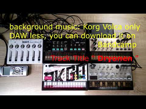 best Mixer for Korg Volca? Hart Just Mixer 5 Unboxing and Jam