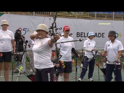 Chinese Taipei v Russia – compound women's team gold | Belgrade 2009 Universiade