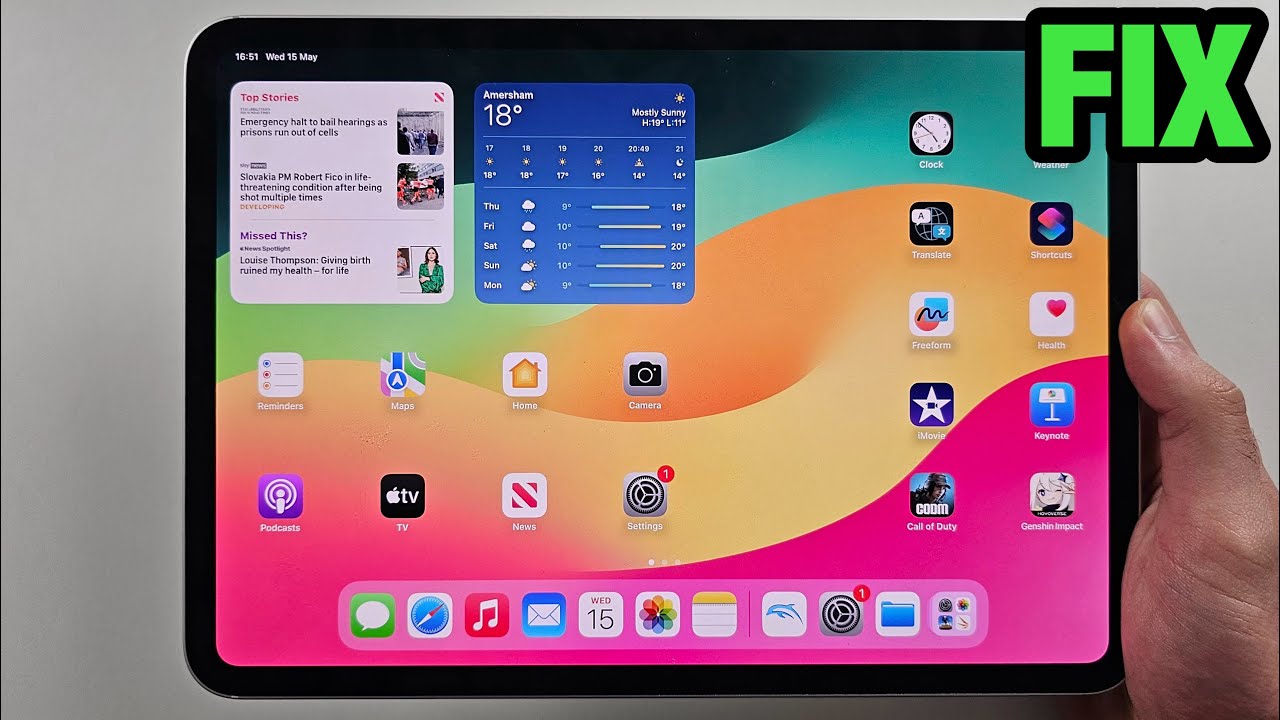 iPad Pro Screen Not Responding To Touch? SOLVED