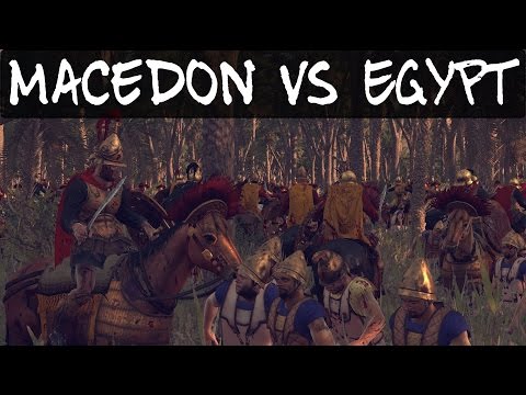 Total War Rome 2 Online Battle 129 Macedon vs Egypt