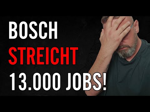 🔥KURZMELDUNG: Bosch-Hammer trifft NUR Deutschland! Massiver Stellenabbau!