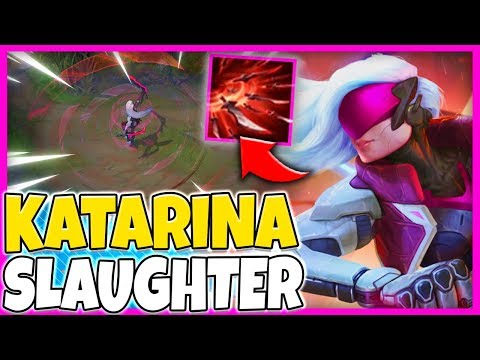 *PENTAKILL* KATARINA MASTER SLAUGHTERS EVERYONE - League of Legends | Katlife