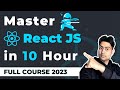 10 Hour React Tutorial 2023 Zero To Advanced Learn React JS In Hindi