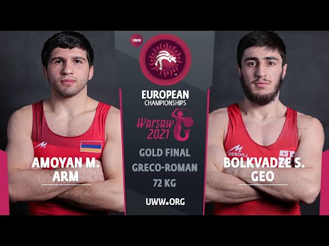GOLD GR - 72 kg: M. AMOYAN (ARM) v. S. BOLKVADZE (GEO)