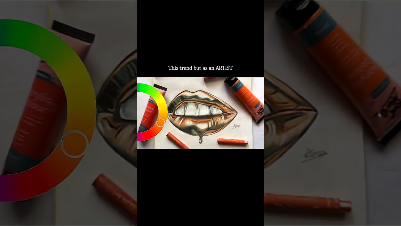 Color wheel trend as an Artist! #colorwheel #artist #viralshorts #chinese #trending #viral #song