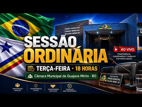 7ª SESSÃO ORDINÁRIA DO 2º PERÍODO 15/09/2026 Guajará-Mirim/RO DA 15º LEGISLATURA.