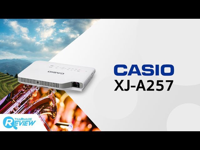   รีวิว Casio XJ-A257 สลิมโปรเจคเตอร์บางเบา ภาพสวย สะดวกด้วยการฉายผ่านสมาร์ทโฟน