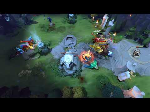 Dota 2 Invoker + Tidehunter + Gyrocopter Wombo Combo