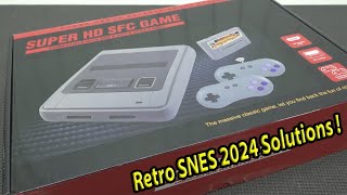 Retro Game SNES HDMI Solution In 2024 .. Many Different Ways To Play !