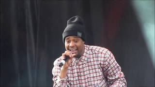 Two Songs by Danny Brown @ Midwest Cannabis Cup, Clio, MI, 6-25-2017