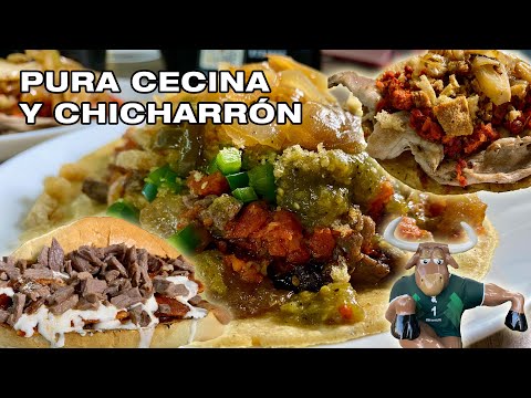 One of the best cecina and chicharrón tacos in Mexico City for over 14 years.