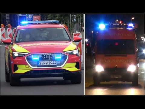 [🚒😥 Letzte Aufnahme alter ELW 1] D-Dienst MB Sprinter 316 CDI (2003) & D-Dienst Audi e-tron (2020)