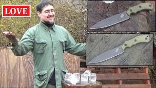 Cutting To Music - Bastinelli Raptor Knife - Music: Love by Lana Del Rey