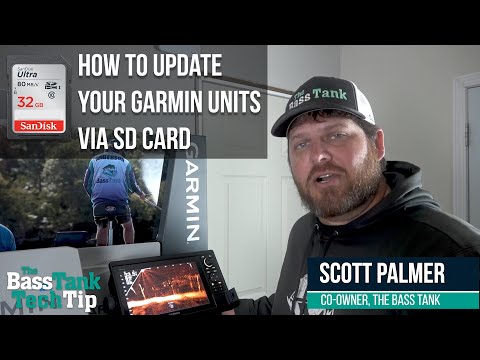 How to Update Garmin Units via SD Card - The Bass Tank TechTIp