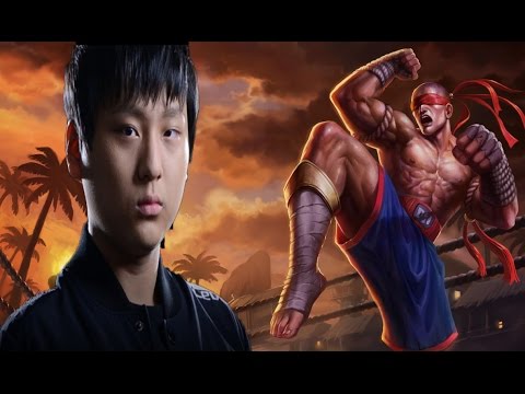 SKT Blank as Elise vs Leesin jungle S7