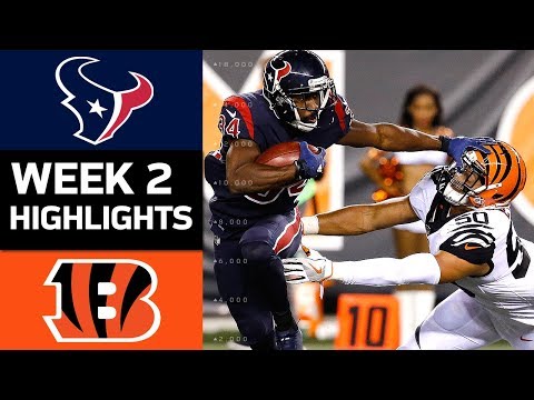 Texans vs. Bengals | NFL Week 2 Game Highlights