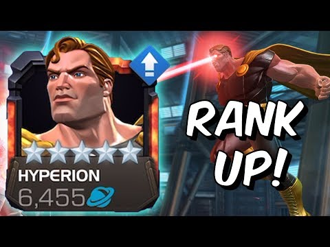 5 Star Hyperion Rank Up, Abilities & Gameplay 2018 - Marvel Contest Of Champions