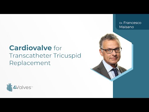 Cardiovalve for transcatheter tricuspid replacement   Francesco Maisano